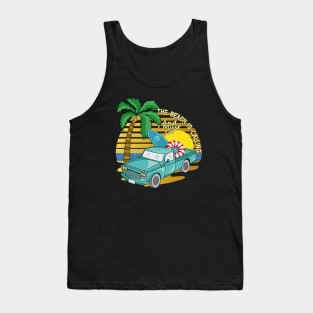 The Beach Is Calling And I Must Go - Vehicle Tank Top